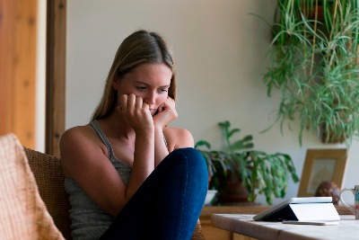 Woman experiencing Social Anxiety