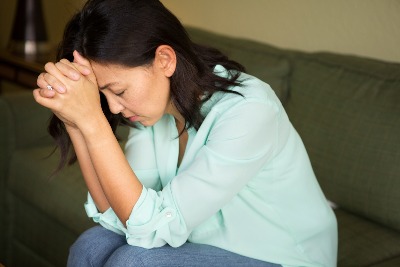 woman suffering from anxiety